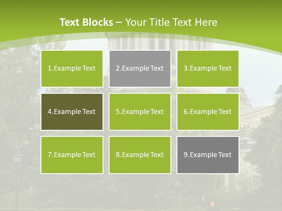 Legislature Olympia Politics PowerPoint Template