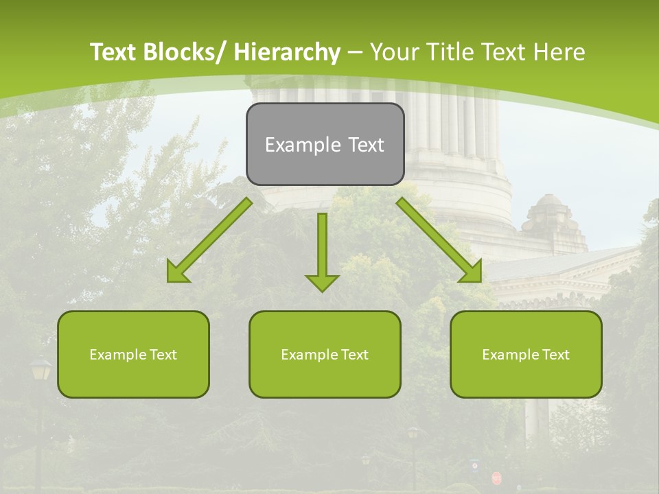 Legislature Olympia Politics PowerPoint Template