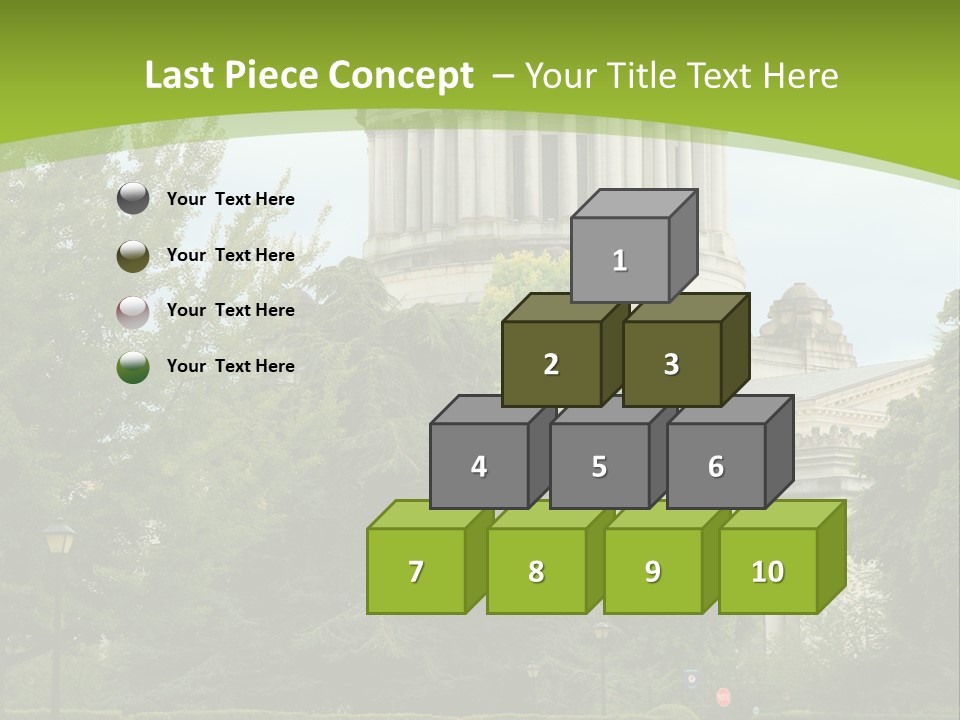 Legislature Olympia Politics PowerPoint Template