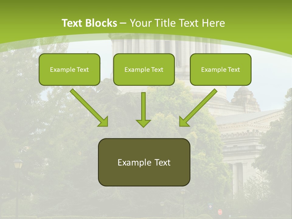 Legislature Olympia Politics PowerPoint Template