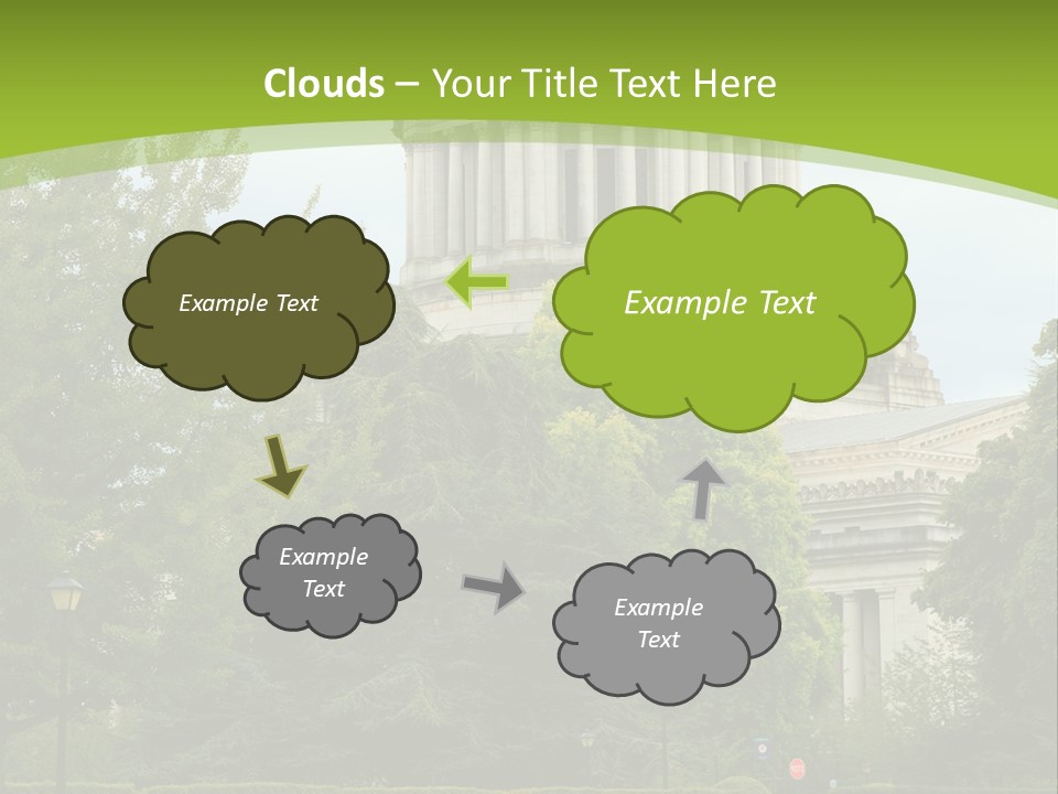 Legislature Olympia Politics PowerPoint Template