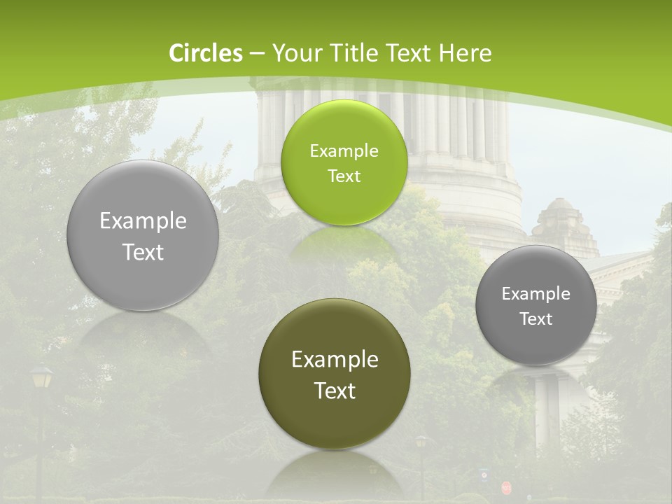 Legislature Olympia Politics PowerPoint Template