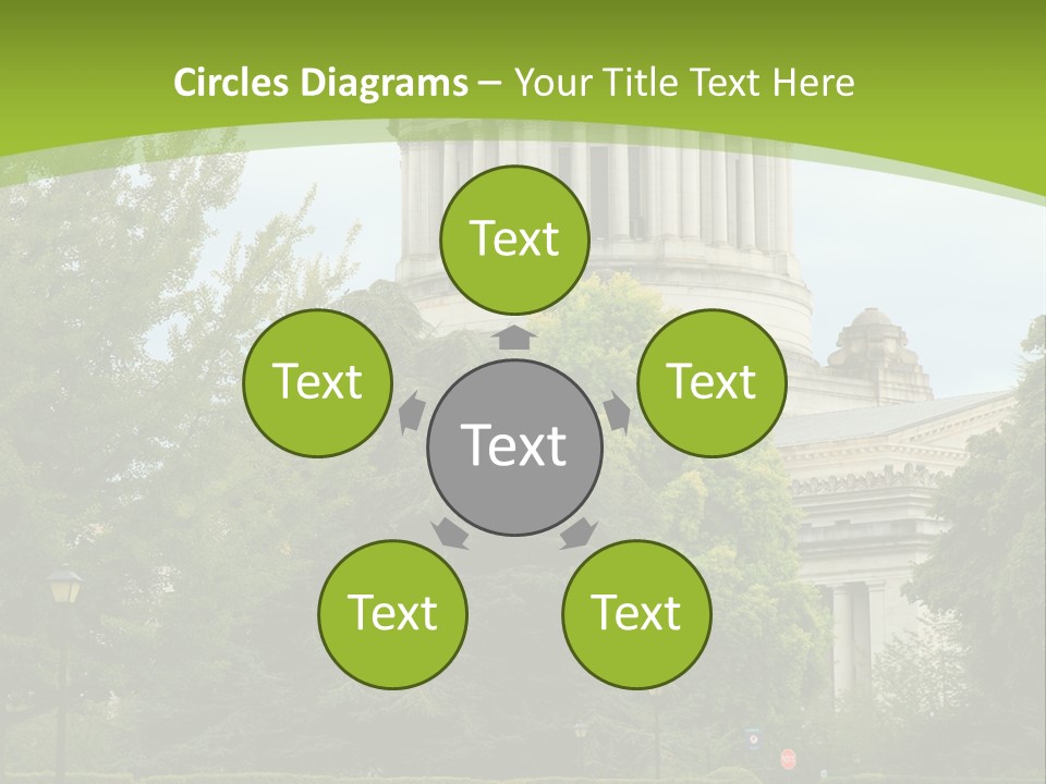 Legislature Olympia Politics PowerPoint Template