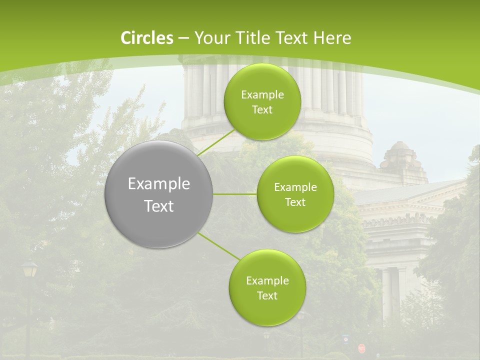 Legislature Olympia Politics PowerPoint Template
