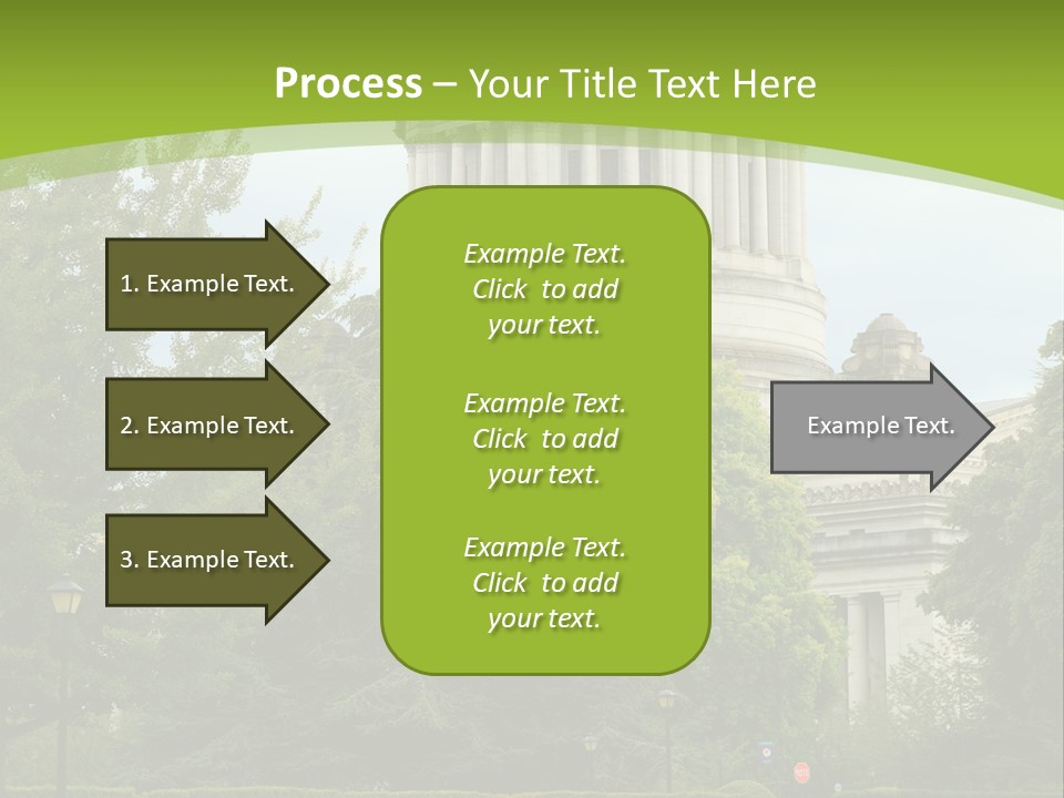 Legislature Olympia Politics PowerPoint Template