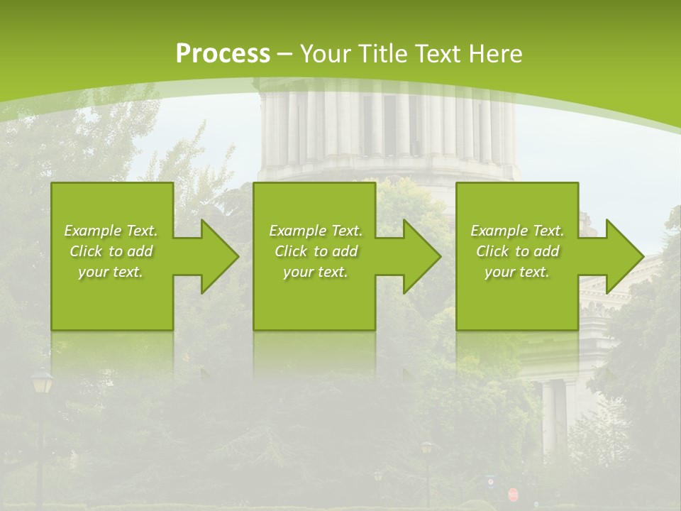 Legislature Olympia Politics PowerPoint Template