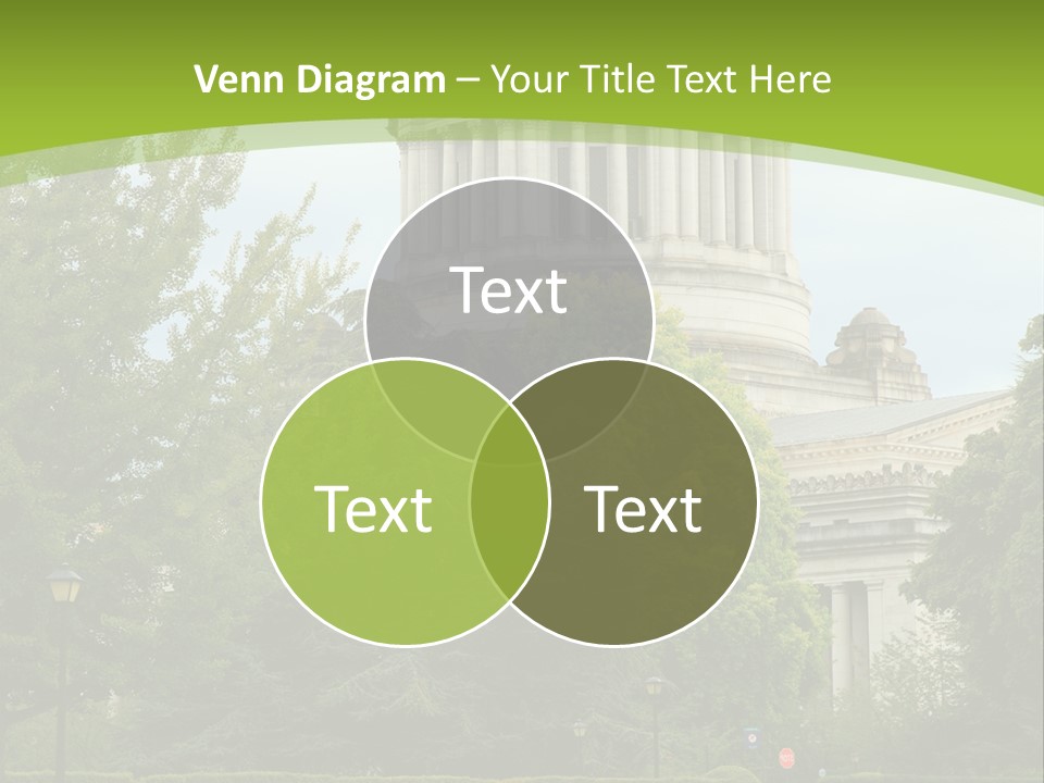 Legislature Olympia Politics PowerPoint Template