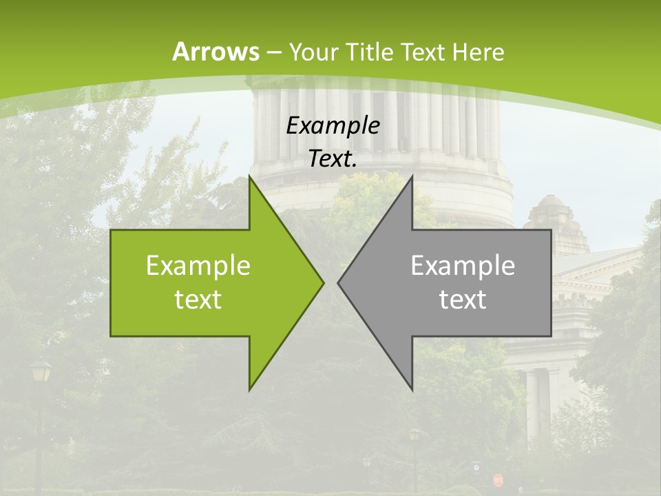 Legislature Olympia Politics PowerPoint Template