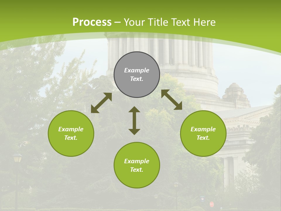 Legislature Olympia Politics PowerPoint Template
