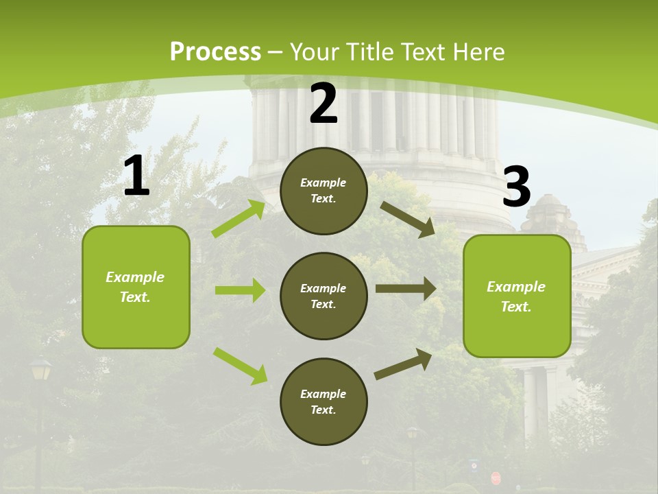 Legislature Olympia Politics PowerPoint Template