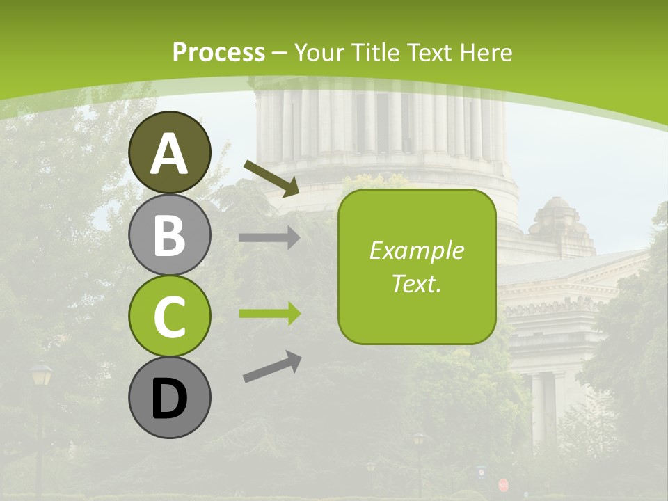 Legislature Olympia Politics PowerPoint Template