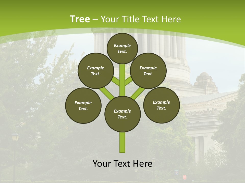 Legislature Olympia Politics PowerPoint Template