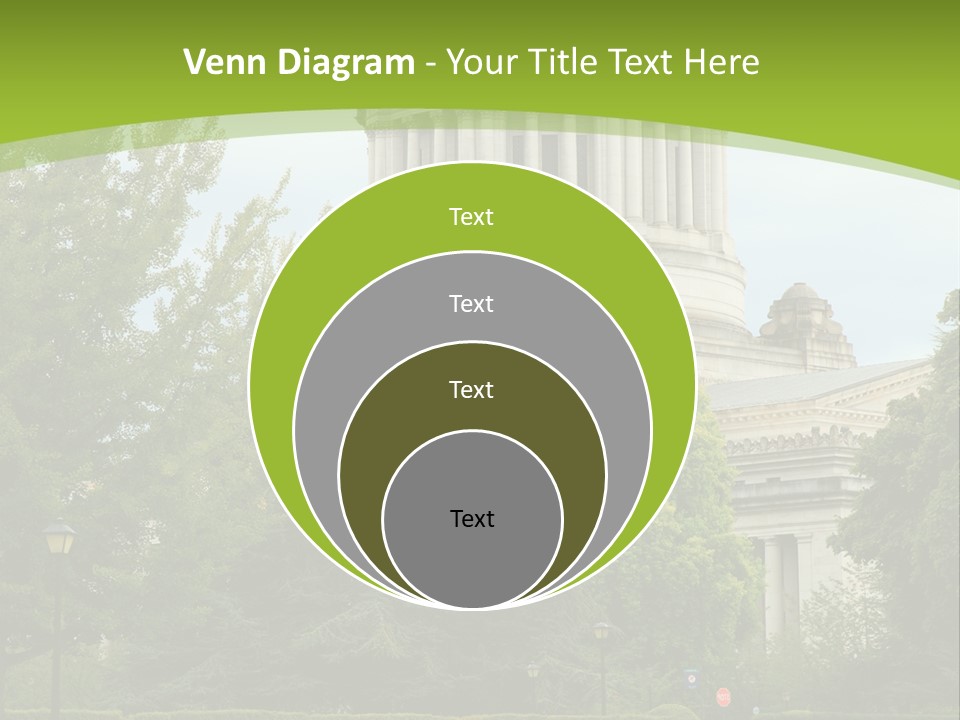Legislature Olympia Politics PowerPoint Template