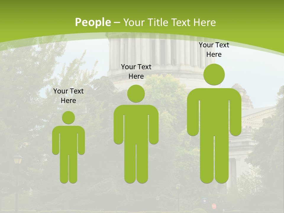 Legislature Olympia Politics PowerPoint Template