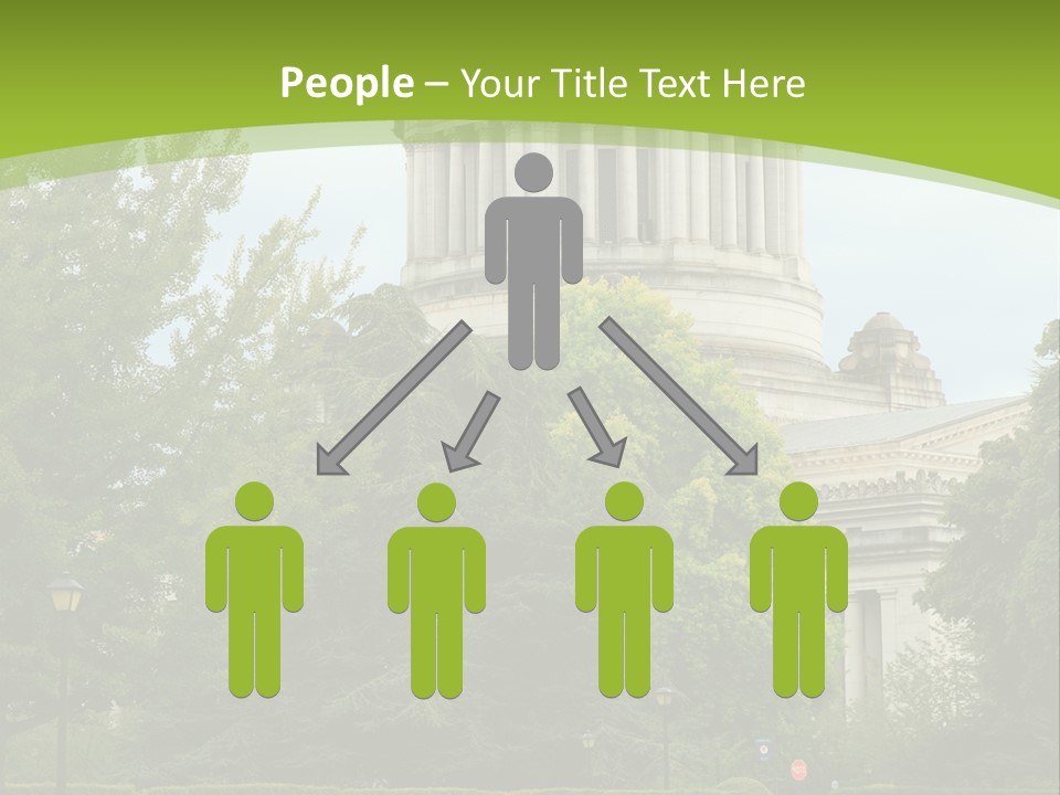 Legislature Olympia Politics PowerPoint Template