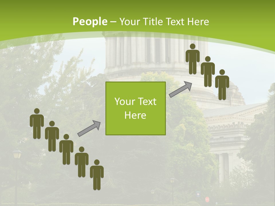Legislature Olympia Politics PowerPoint Template