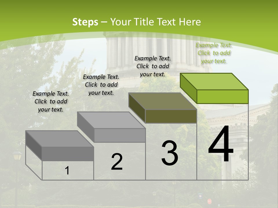 Legislature Olympia Politics PowerPoint Template