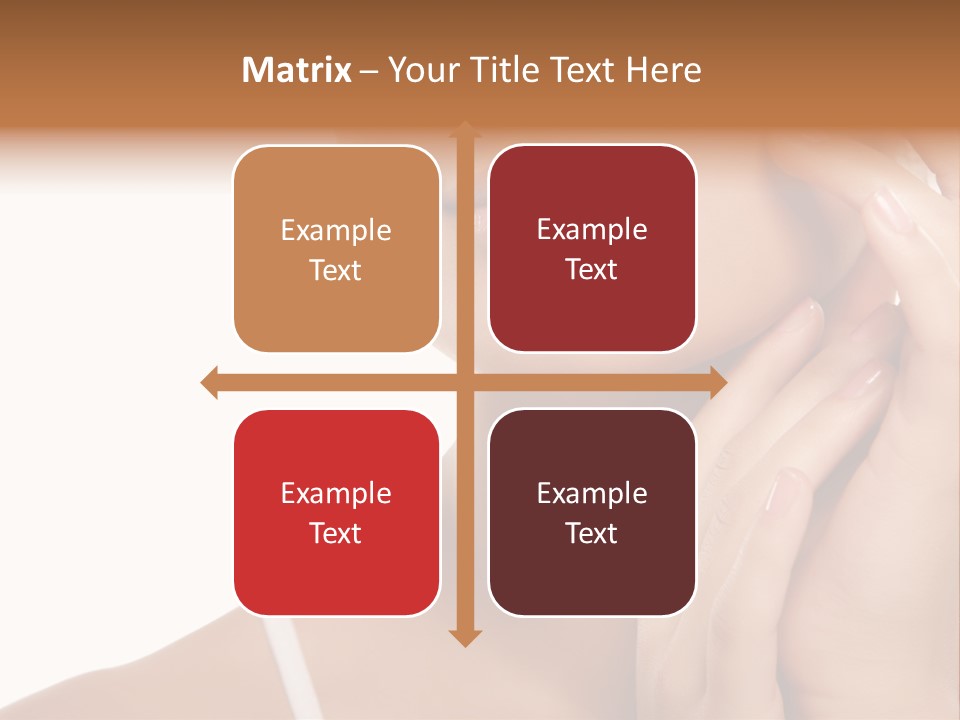 Unrecognizable Body Face PowerPoint Template