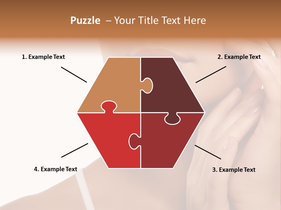 Unrecognizable Body Face PowerPoint Template