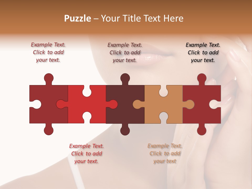 Unrecognizable Body Face PowerPoint Template