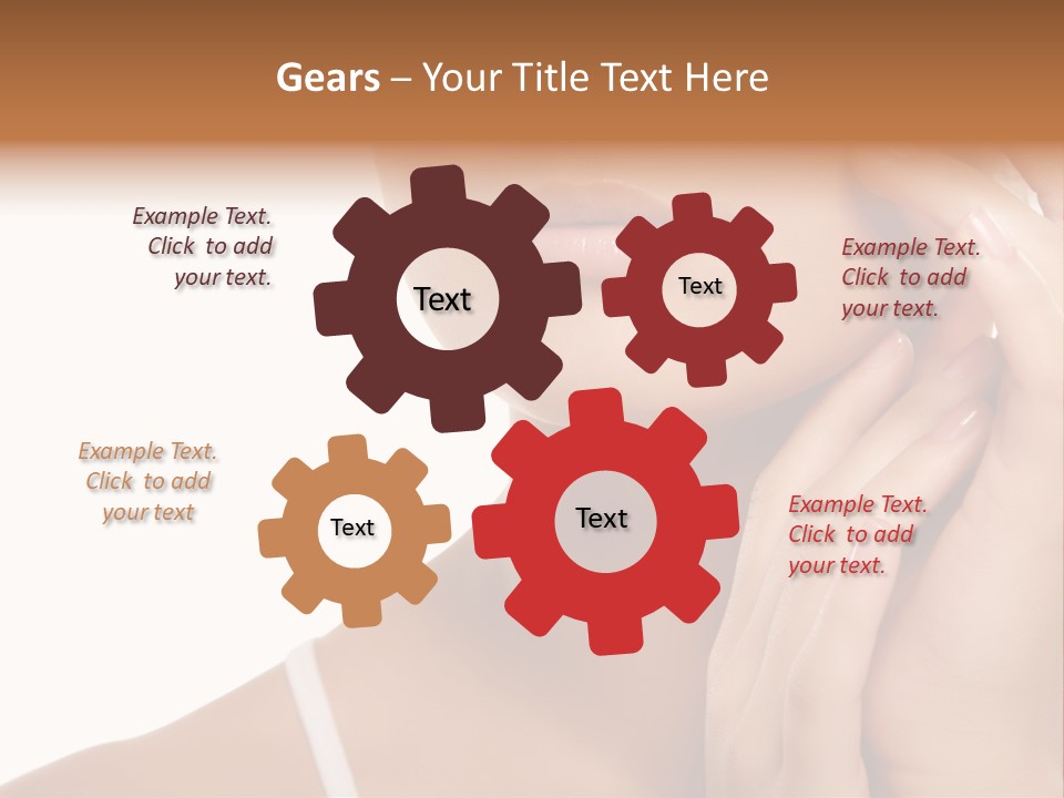 Unrecognizable Body Face PowerPoint Template