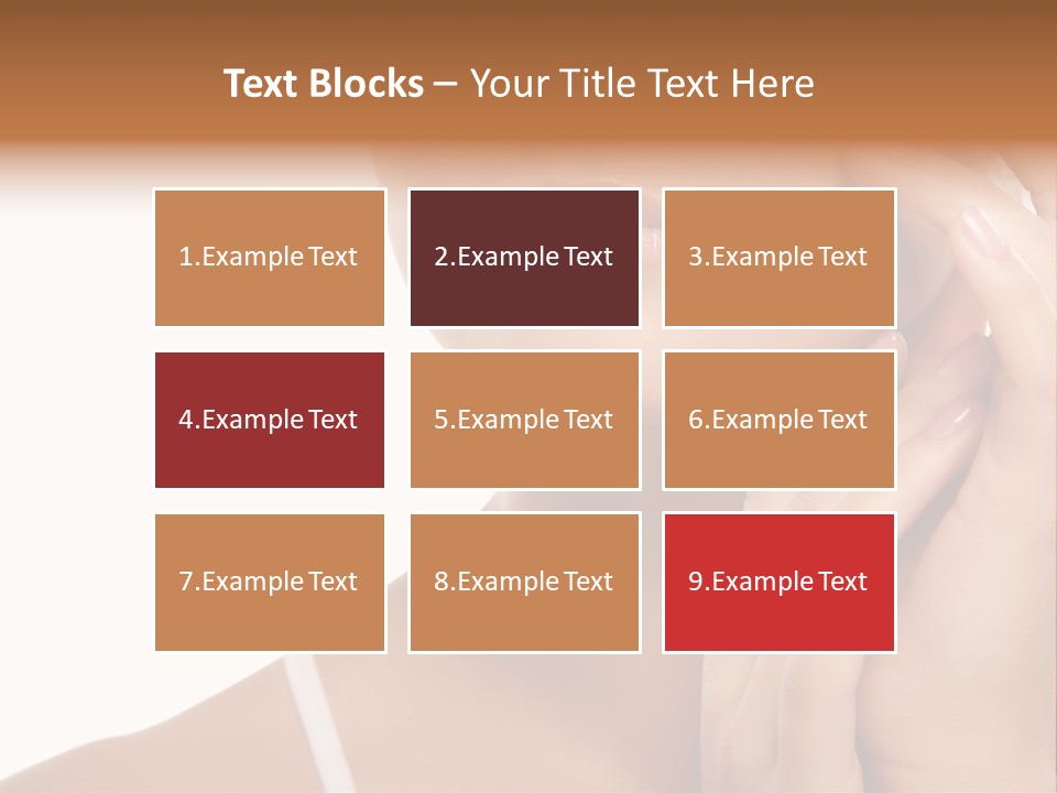 Unrecognizable Body Face PowerPoint Template