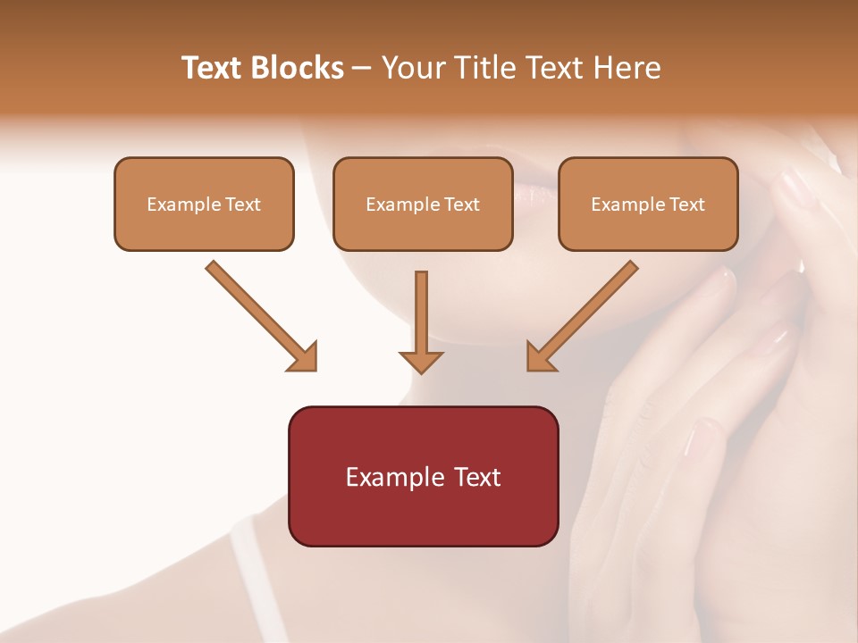 Unrecognizable Body Face PowerPoint Template