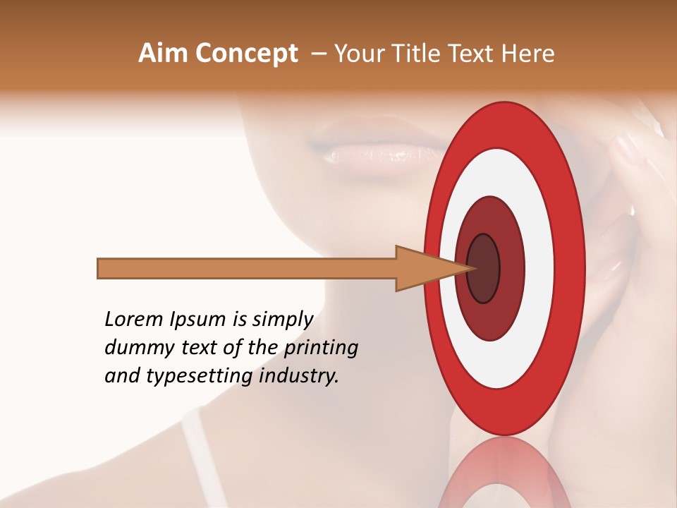 Unrecognizable Body Face PowerPoint Template