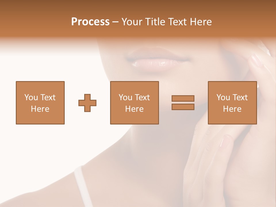 Unrecognizable Body Face PowerPoint Template