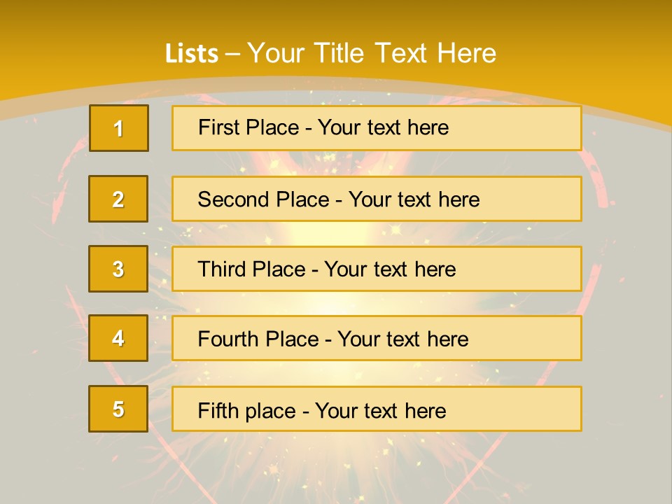 Hot Notes Schematically PowerPoint Template