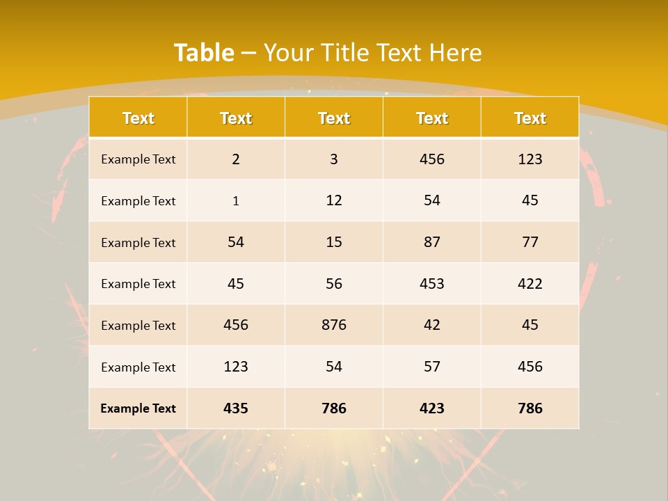 Hot Notes Schematically PowerPoint Template