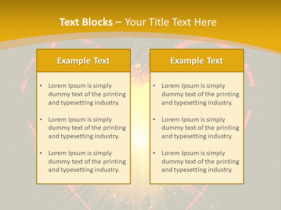 Hot Notes Schematically PowerPoint Template