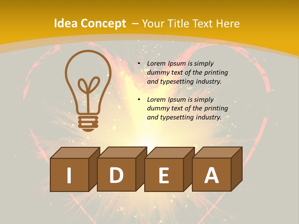 Hot Notes Schematically PowerPoint Template