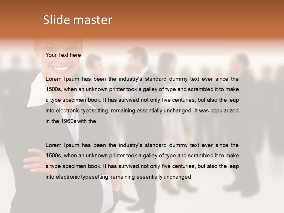 Employment Successful Business PowerPoint Template