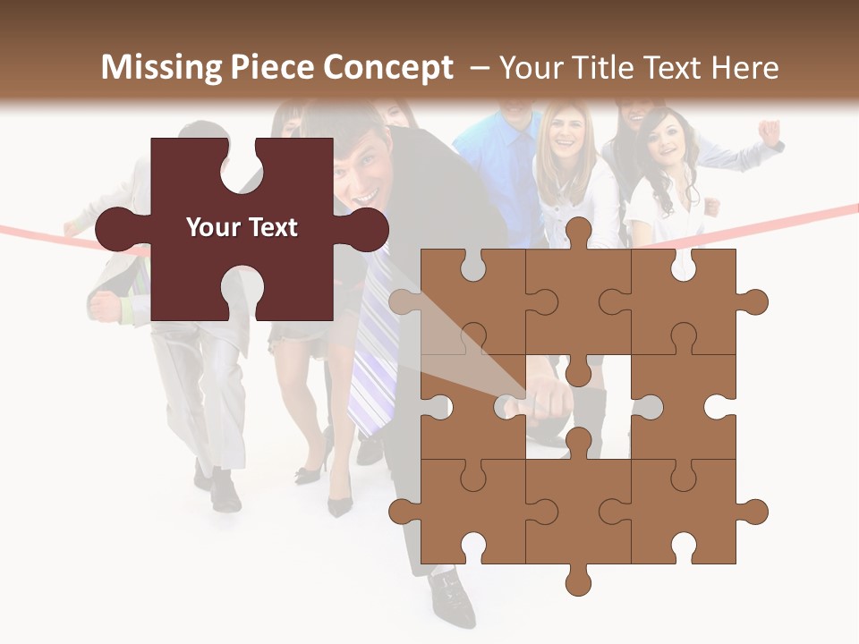 Race People Position PowerPoint Template