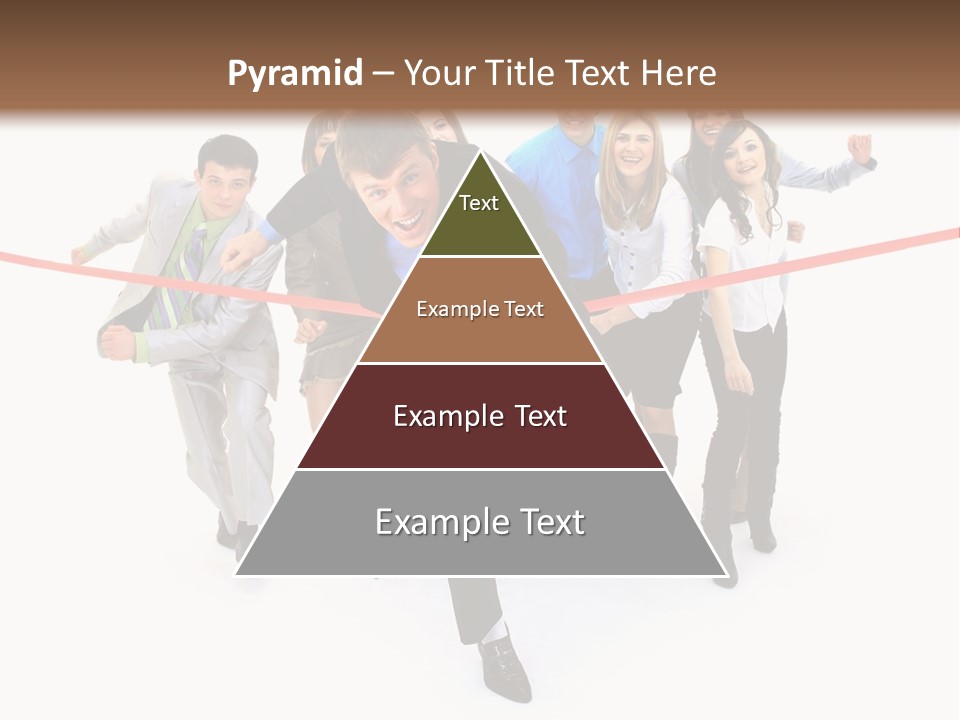 Race People Position PowerPoint Template