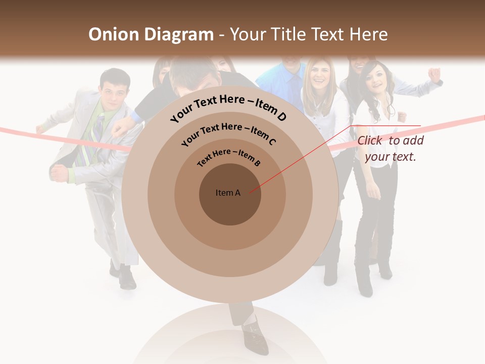 Race People Position PowerPoint Template