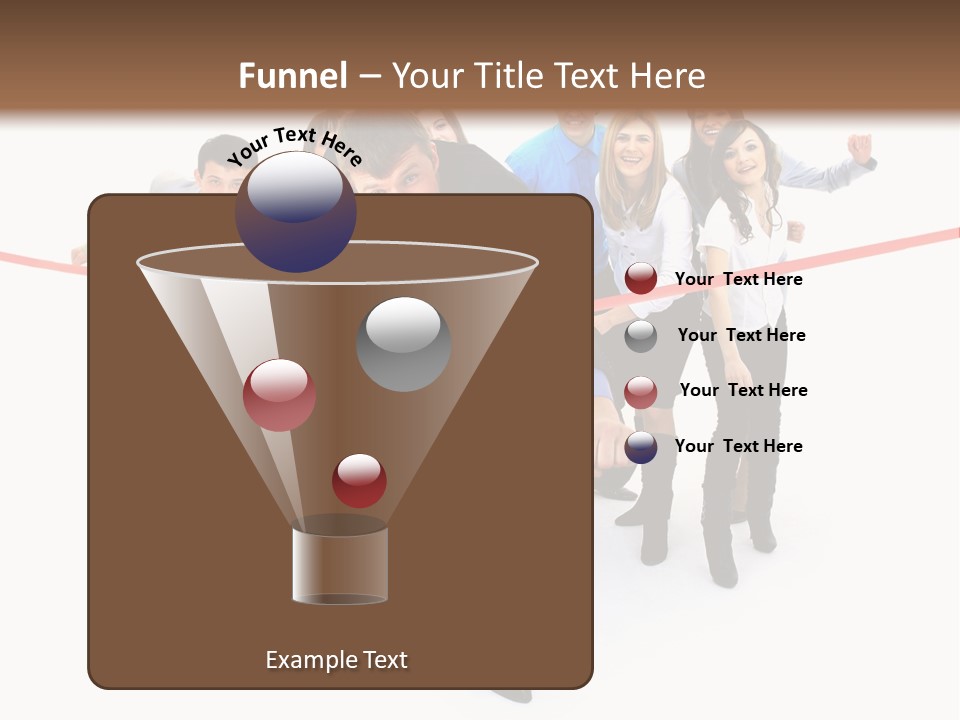 Race People Position PowerPoint Template