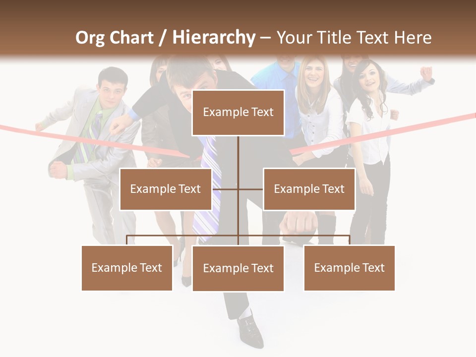 Race People Position PowerPoint Template