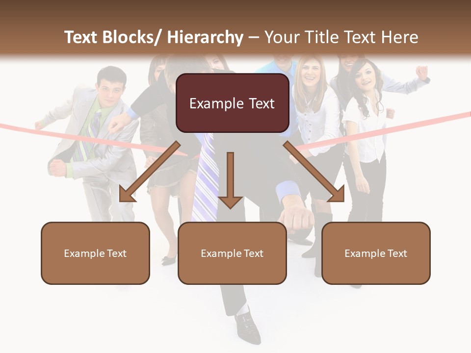 Race People Position PowerPoint Template