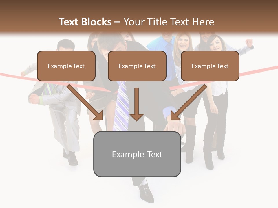 Race People Position PowerPoint Template