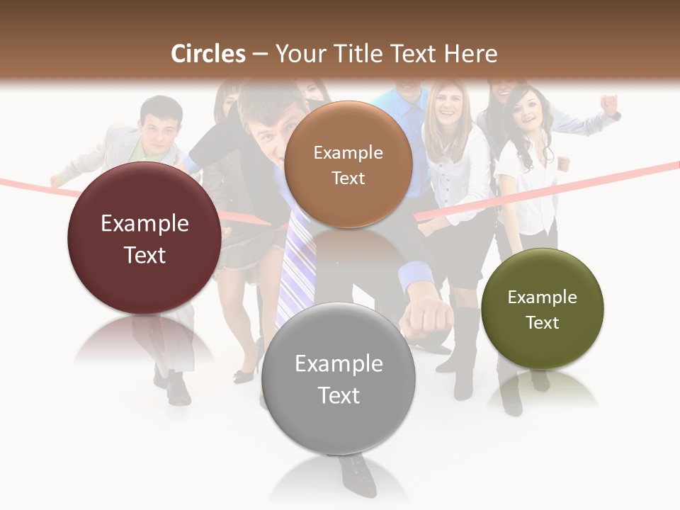 Race People Position PowerPoint Template