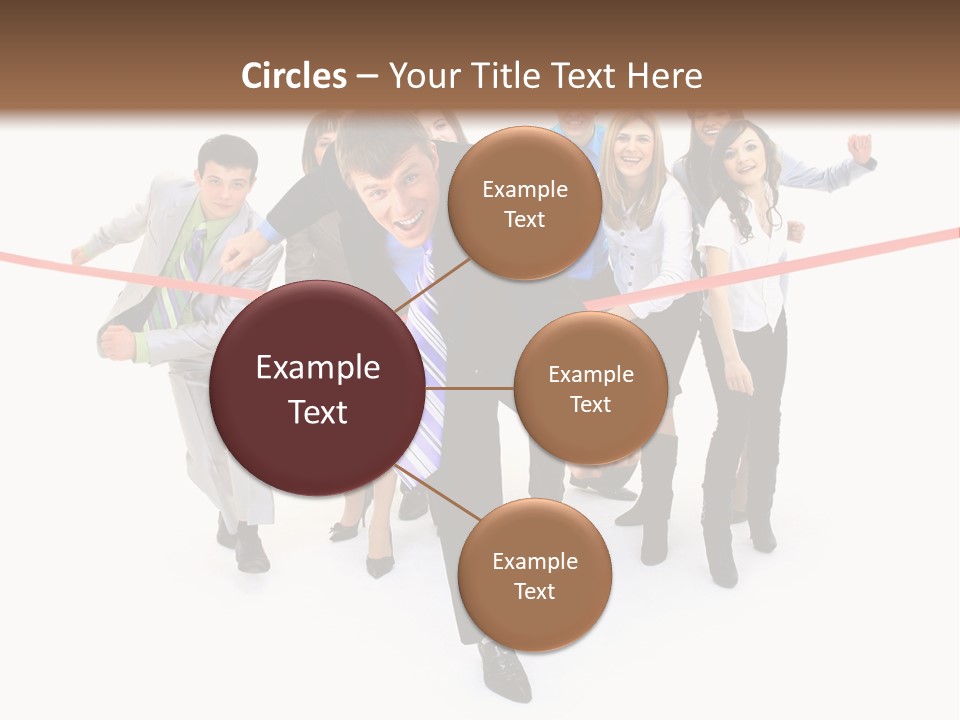 Race People Position PowerPoint Template