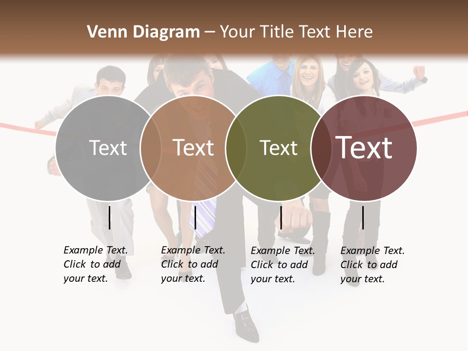 Race People Position PowerPoint Template