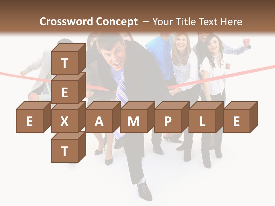 Race People Position PowerPoint Template