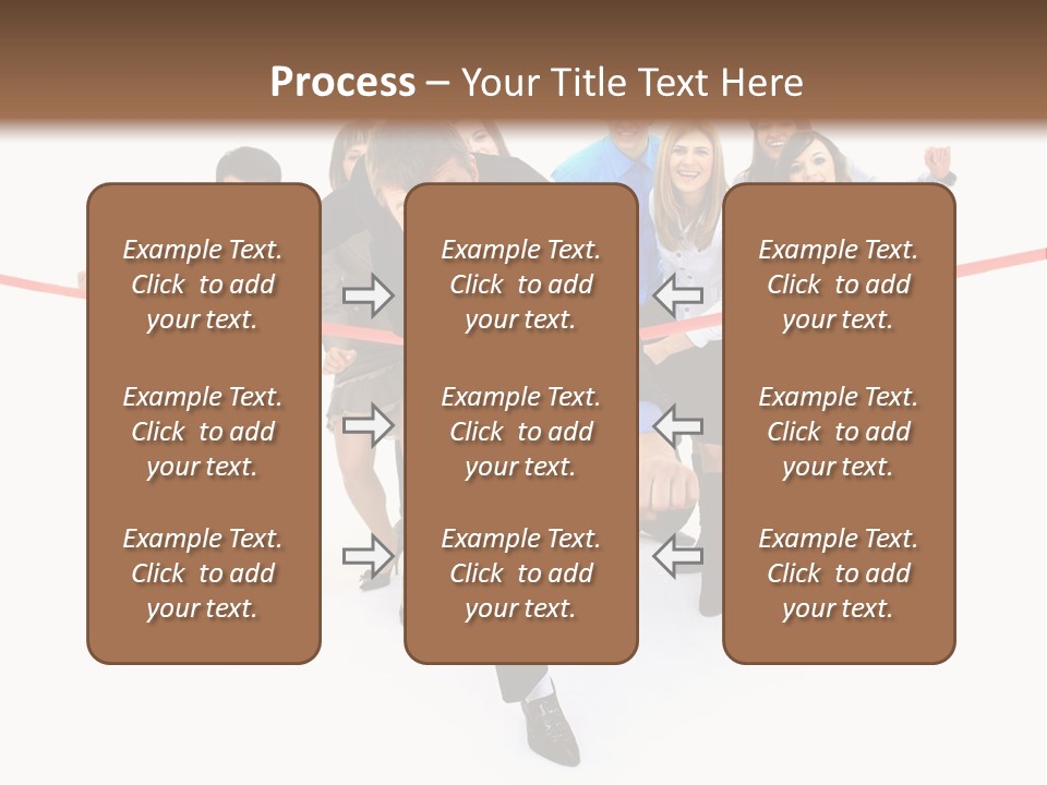 Race People Position PowerPoint Template