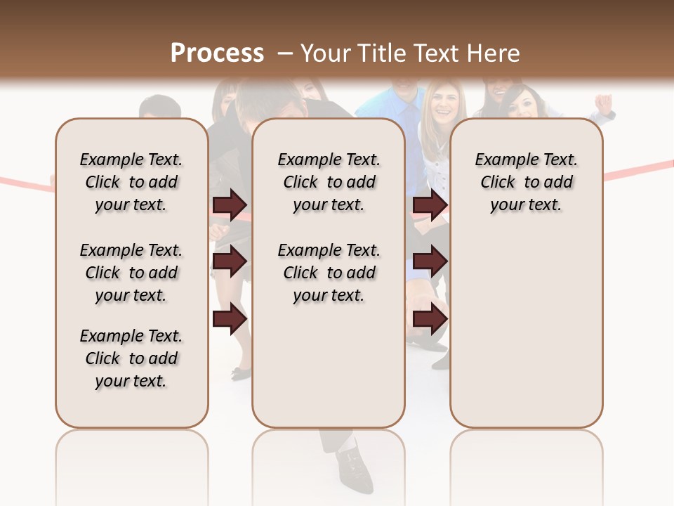 Race People Position PowerPoint Template