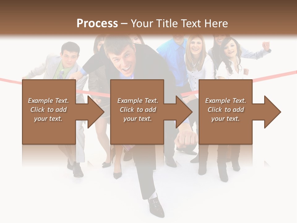 Race People Position PowerPoint Template