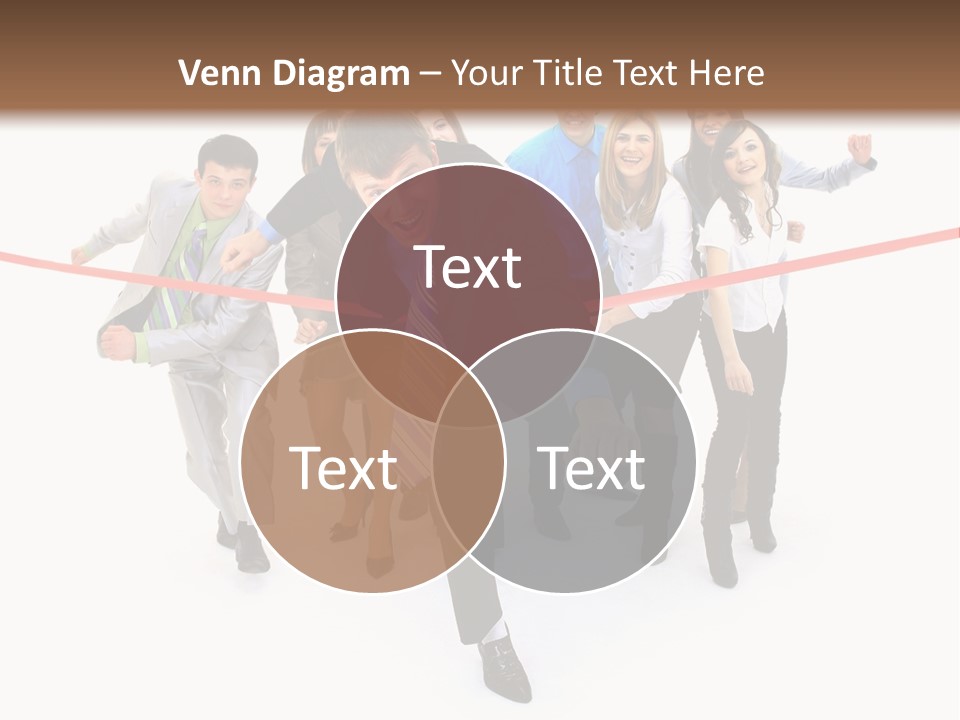 Race People Position PowerPoint Template