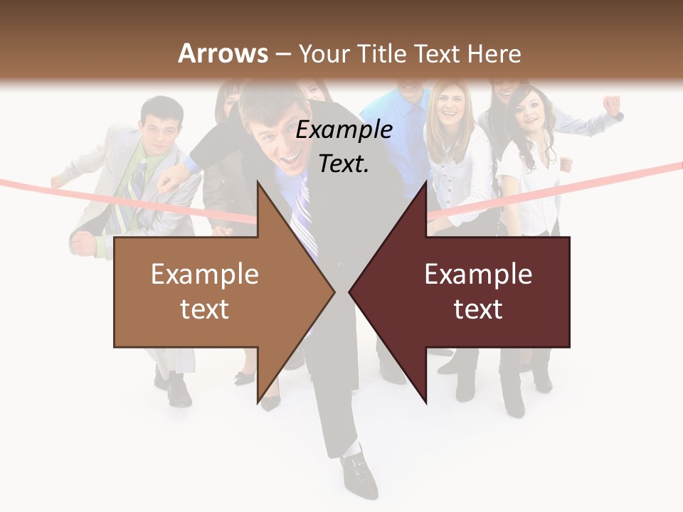 Race People Position PowerPoint Template